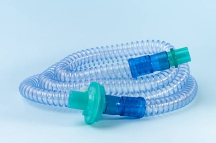 A picture of CPAP tubing