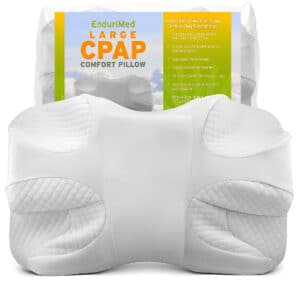EnduriMed Memory Foam CPAP Pillow for Side Sleepers w/ Pillow Case
