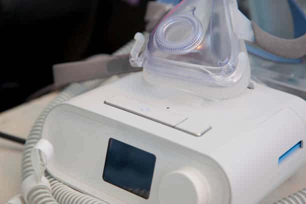 A picture of a CPAP machine