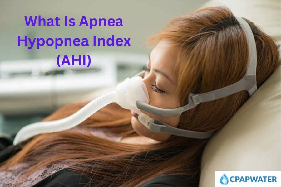 What is the Apnea Hypopnea Index (AHI)?