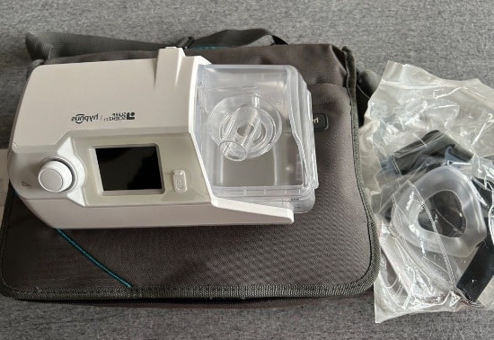 One of the brandnew modern CPAP machines